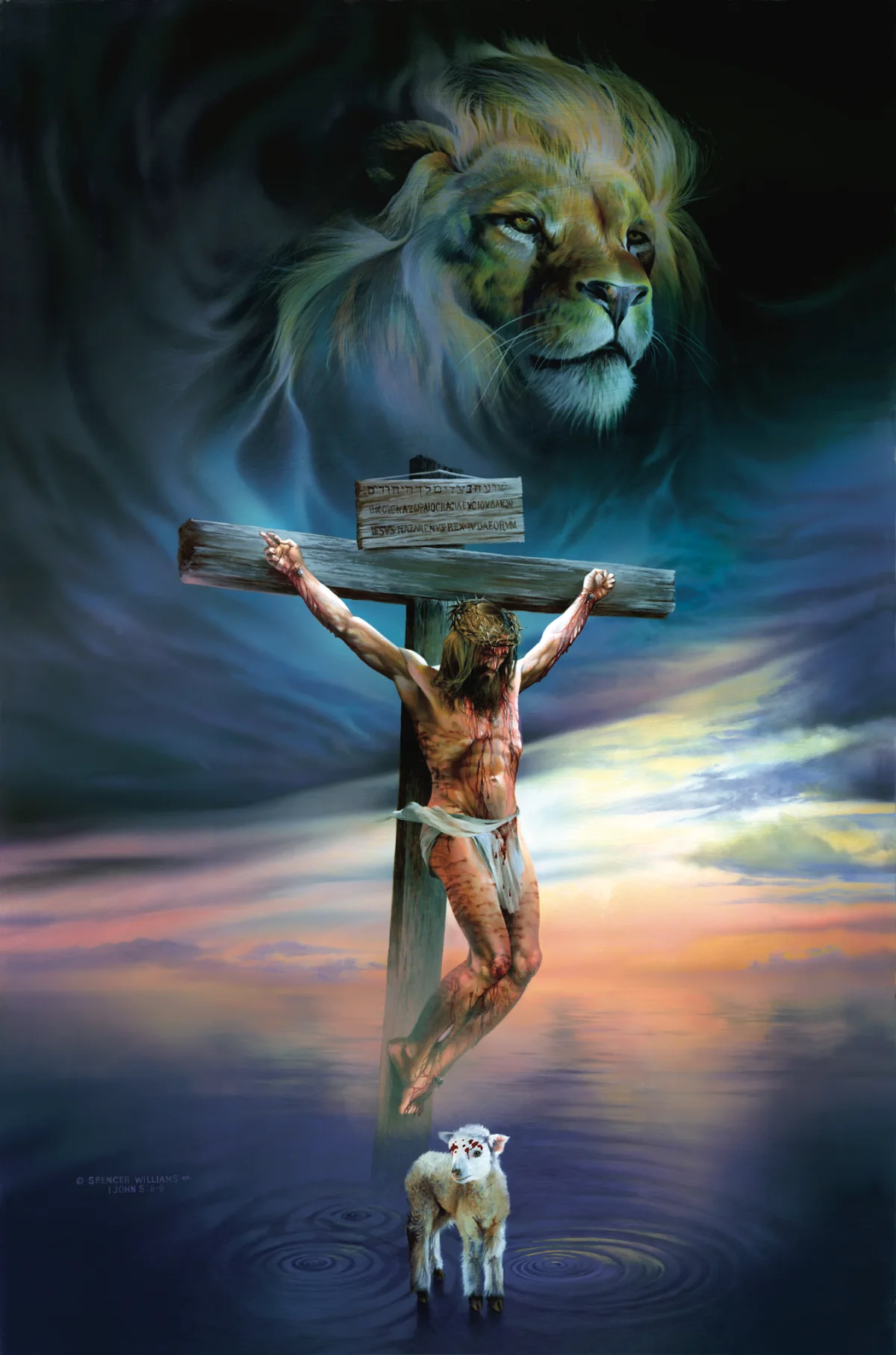 Suffering Messiah, Lion of Judah and Lamb imagery